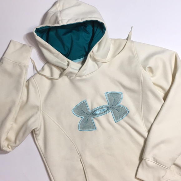 turquoise under armour hoodie